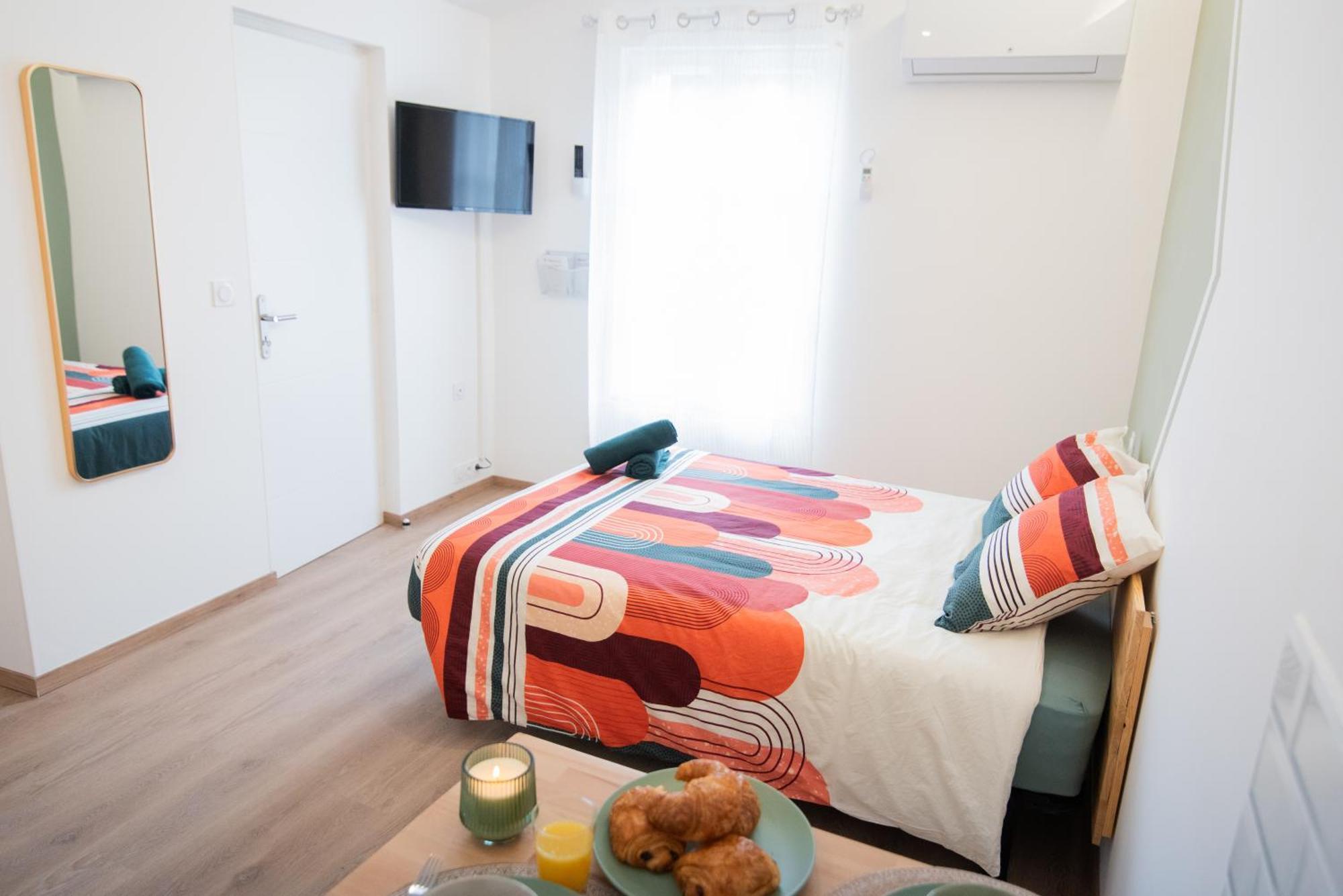Tout Confort ! Ville, Climatisation, Parking, Wifi, Calme, Tv Carcassonne Buitenkant foto