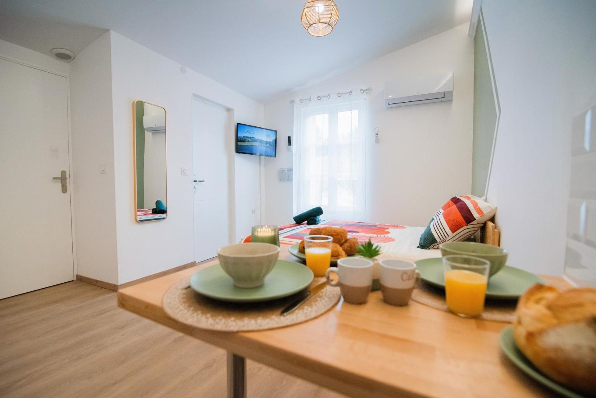 Tout Confort ! Ville, Climatisation, Parking, Wifi, Calme, Tv Carcassonne Buitenkant foto